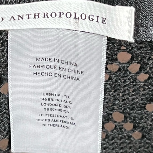 Anthropologie Cheveux Corp. Crochet Belted Rancher hat in black - Picture 9 of 11